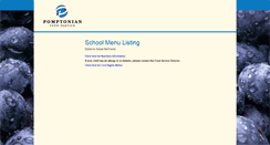 Desktop Screenshot of pomptonianmenus.com